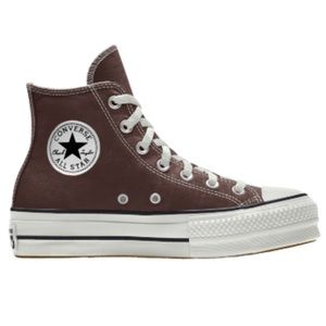 Custom converse high top platform